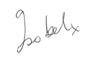 Isobel McGrath signature